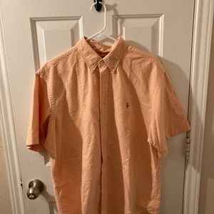 Polo classic fit button up short sleeve.